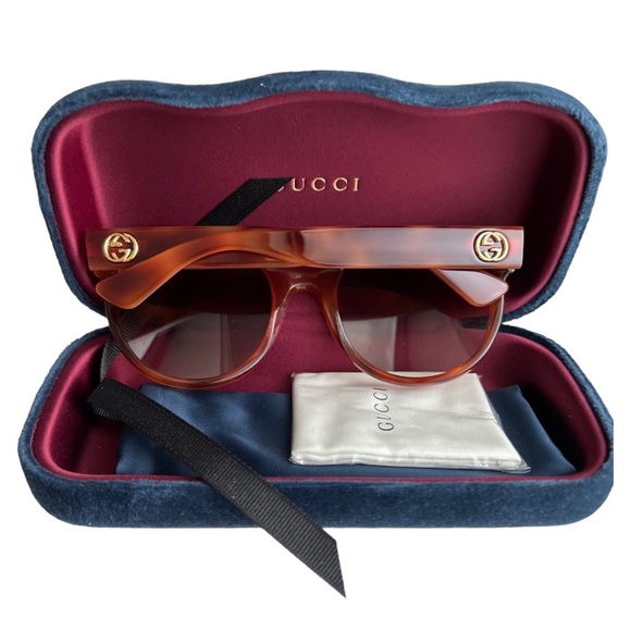 NWT GUCCI GG0035SN SUNGLASSES HAVANA TORTOISE 54mm - Picture 5 of 6